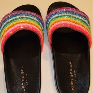 Kurt Geiger rainbow 🌈  sandals